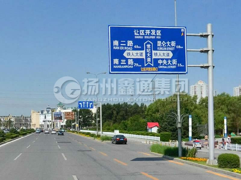BZG-004，交通標(biāo)志桿，鍍鋅交通標(biāo)志桿