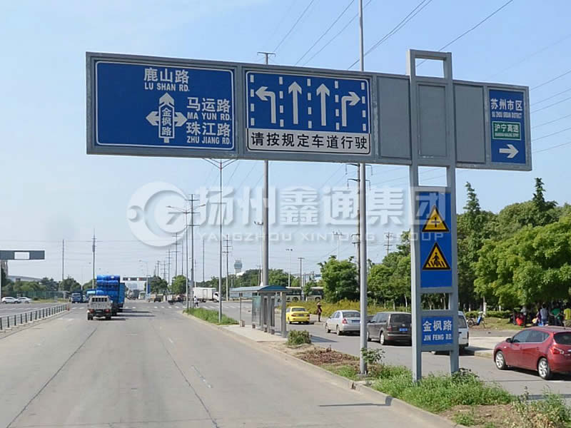 BZG-012，交通標(biāo)志桿，框架交通標(biāo)志桿