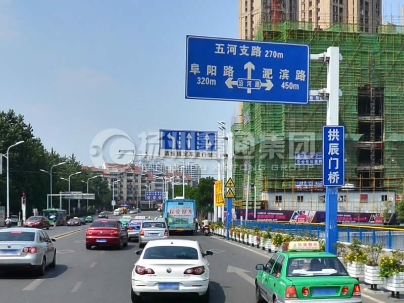 BZG-017，F(xiàn)型交通標(biāo)志桿，合肥交通標(biāo)志桿