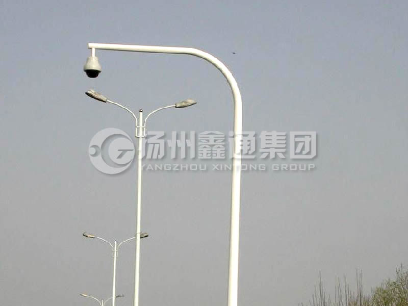 DJG-014，電子警察桿，彎臂球機(jī)桿