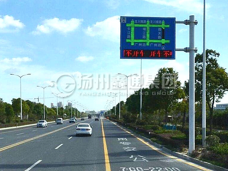 YDP-020，誘導(dǎo)屏桿，流量情報(bào)板立桿